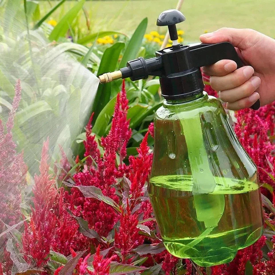 AeroSpray | Handmatige drukspuitfles – Verstelbare tuin- en plantenspuit voor gebruik binnen en buiten