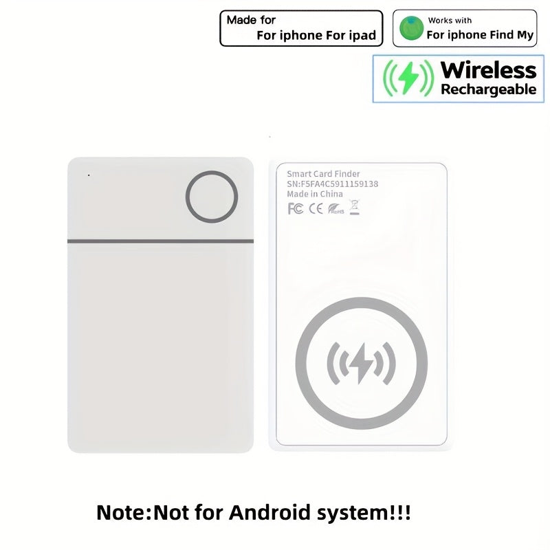 UltraTrack | Ultradunne oplaadbare kaarttracker – discrete GPS-locator voor portemonnees
