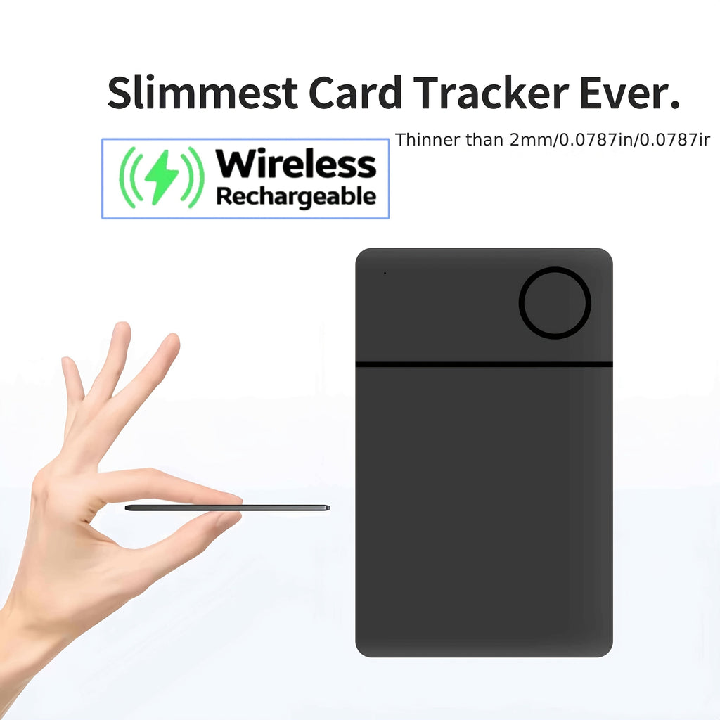 UltraTrack | Ultradunne oplaadbare kaarttracker – discrete GPS-locator voor portemonnees