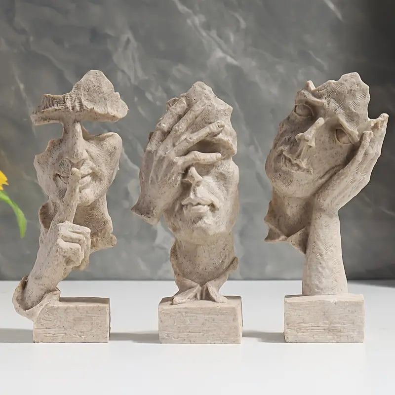 PersonaPiece | Artistiek gezicht decoratief figuur