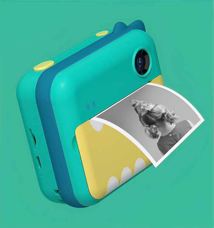 InstaFun | Instant Print HD-camera voor kinderen – Leuke digitale camera met fotoprinter