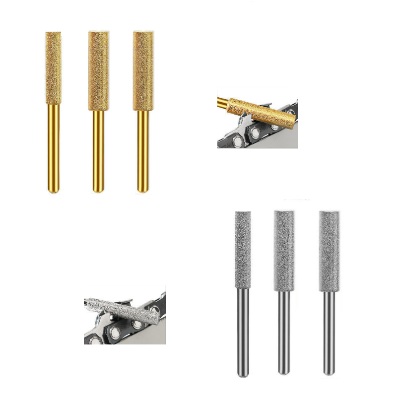 ChainRestore | Professionele kettingzaagslijpkoppen set – diamanten slijpbits
