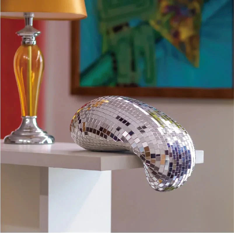 DiscoDrip | Smeltende Disco Bal Decoratie - Retro Druppelspiegel Kunst voor Feestdecoratie