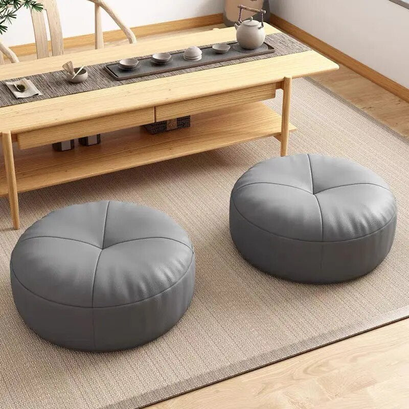 ShizuPad | Japans vloerkussen - Minimalistisch zitkussen van nappaleer in tatami stijl voor meditatie