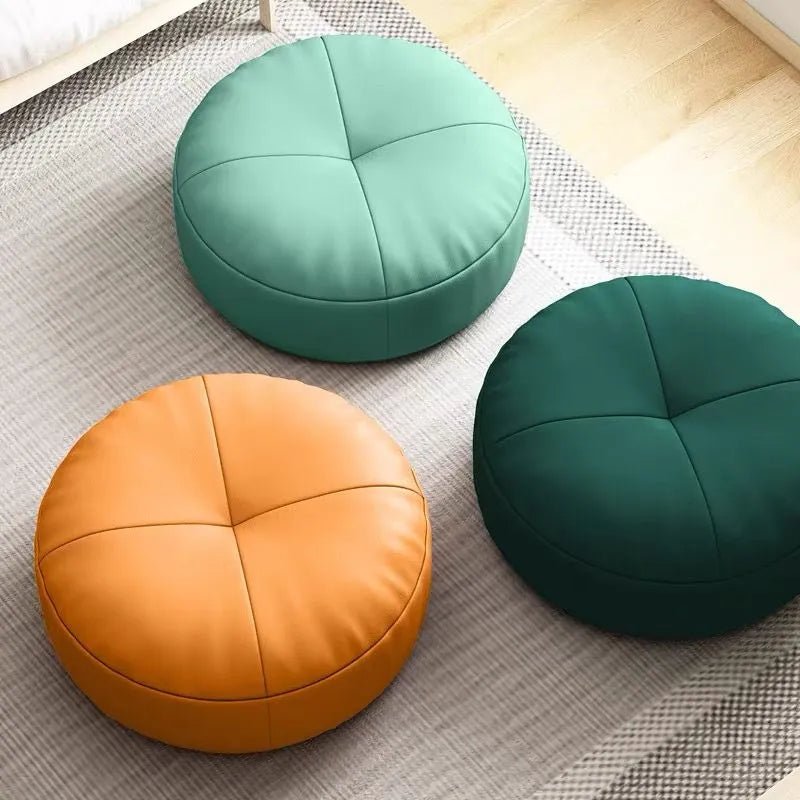 ShizuPad | Japans vloerkussen - Minimalistisch zitkussen van nappaleer in tatami stijl voor meditatie