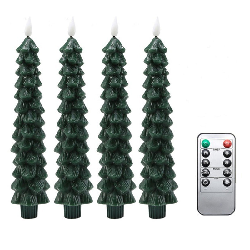 CheerCandles | Vlamloze LED Kerstboomkaarsen - Unieke kaarsen voor de feestdagen!