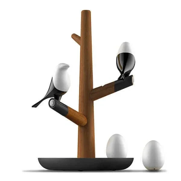 LumaWood | LED houten tafellamp – Sensor nachtlampje, aanraakbediening en moderne bureaulamp