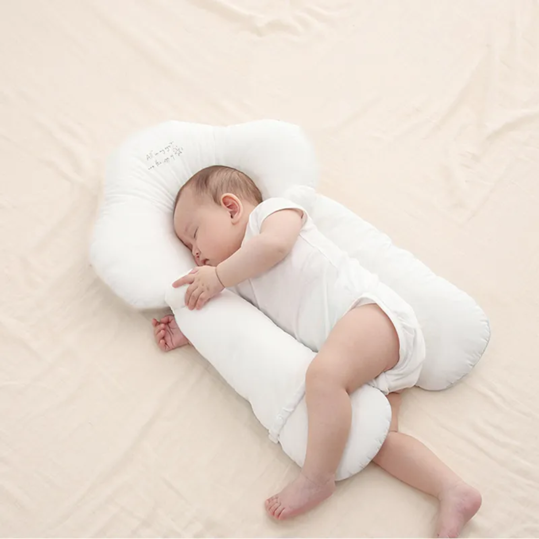 SafeCuddle | Antibacterieel babyknuffelkussen – Zacht, hygiënisch en veilig slaapkussen voor baby's