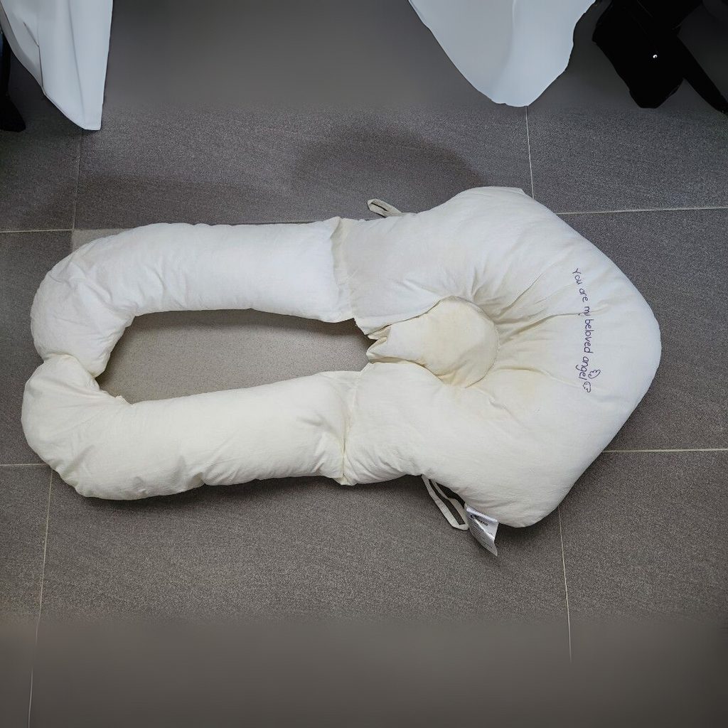 SafeCuddle | Antibacterieel babyknuffelkussen – Zacht, hygiënisch en veilig slaapkussen voor baby's