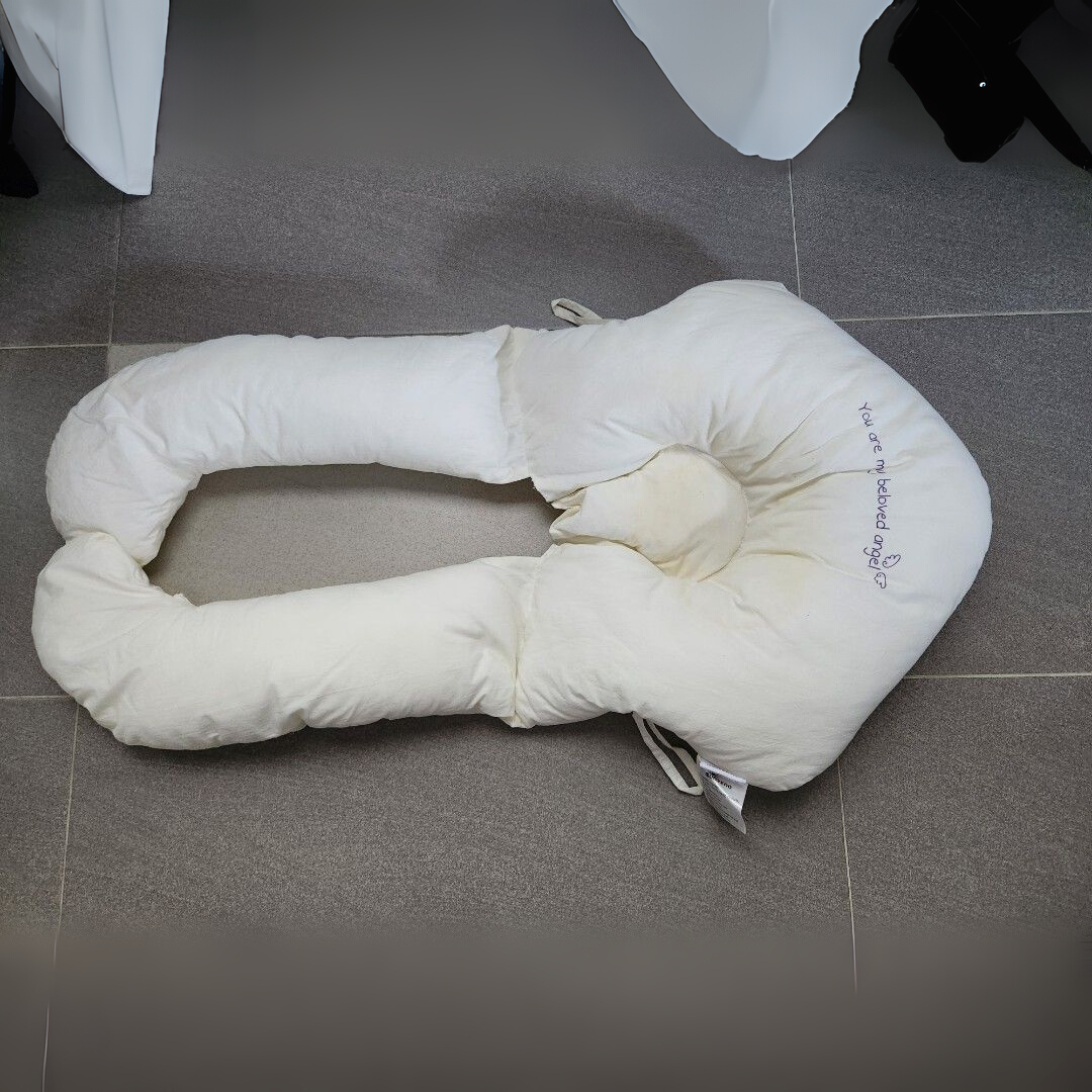 SafeCuddle | Antibacterieel babyknuffelkussen – Zacht, hygiënisch en veilig slaapkussen voor baby's