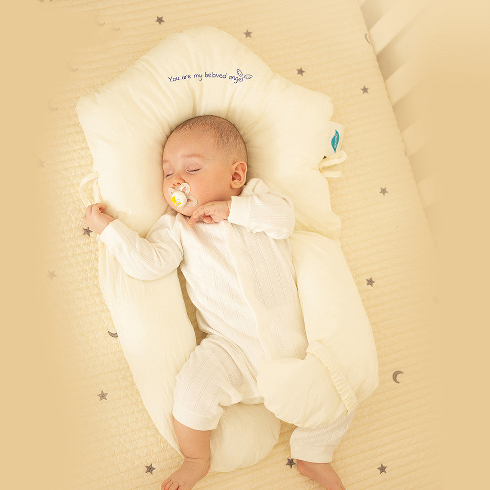 SafeCuddle | Antibacterieel babyknuffelkussen – Zacht, hygiënisch en veilig slaapkussen voor baby's