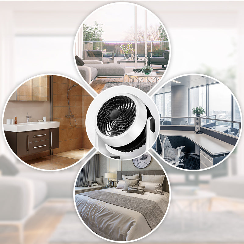 ComfyBreeze | 2-in-1 verwarmde luchtcirculatieventilator – ruimteverwarmer en koelventilator