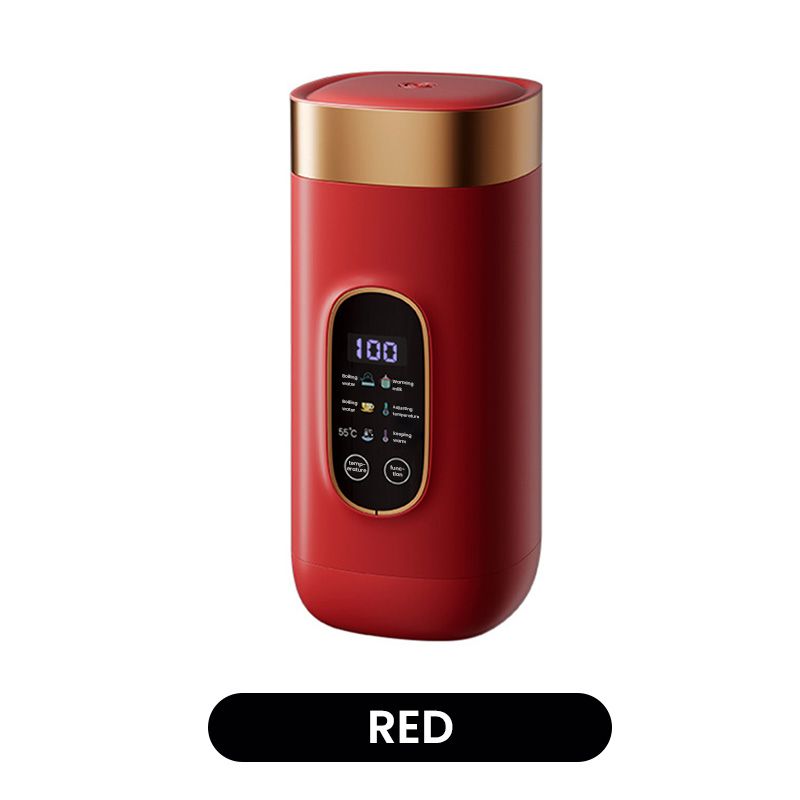 TravelBrew | 650 ml draagbare elektrische thermosbeker – beker voor warm water, reisbeker voor koffie en thee