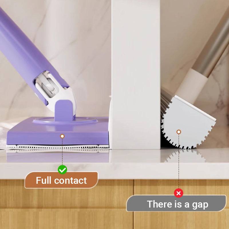 SnapMop | Wet Wipes Reinigingsmop met 10 gratis mopovertrekken - Handsfree, Herbruikbaar