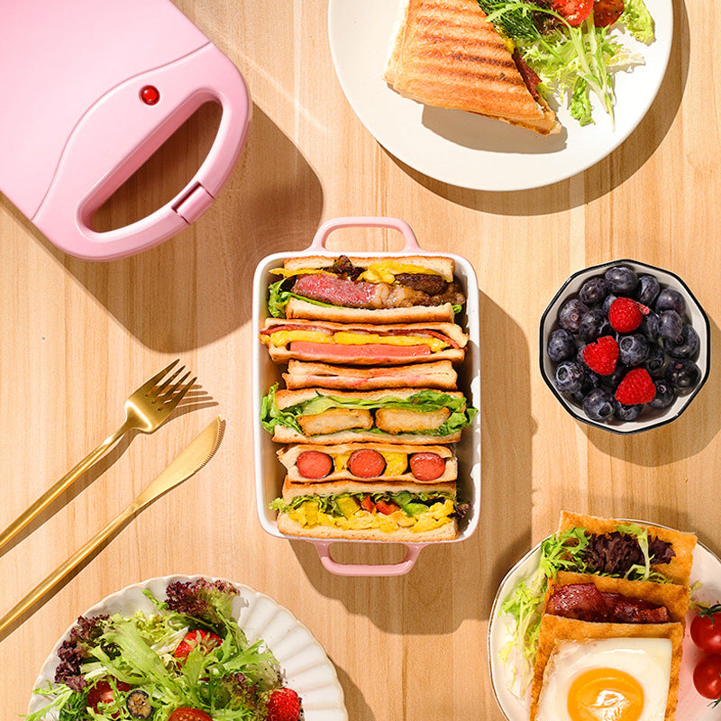 Toastix | Compacte mini-broodrooster en sandwichmaker – snel, antiaanbaklaag