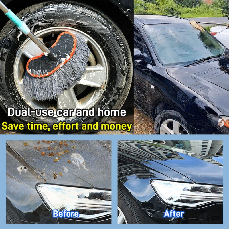 SparkMop | Oplaadbare elektrische autowasborstel – hogedrukwaterborstel met snelkoppeling
