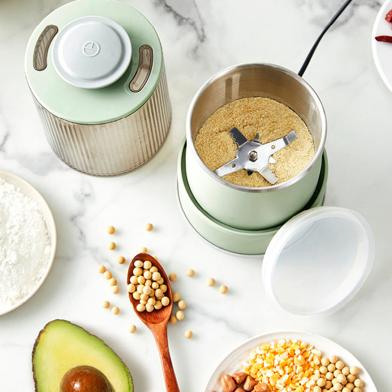 NutriMill | Multifunctionele dubbellaagse graanmolen – Elektrische meel- en graanmolen met hoge snelheid