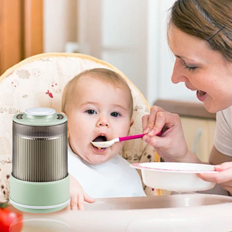 NutriMill | Multifunctionele dubbellaagse graanmolen – Elektrische meel- en graanmolen met hoge snelheid