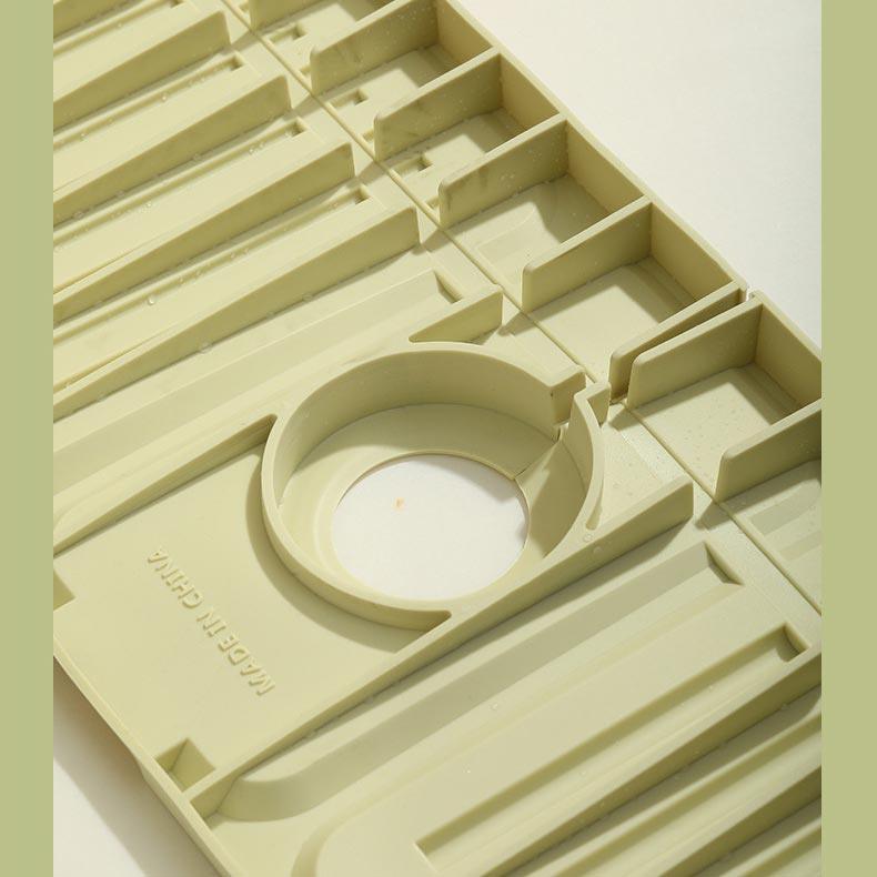 SplashPad | Kraan spatbescherming afdruipbakje – antislip siliconen, houdt werkbladen droog en opgeruimd