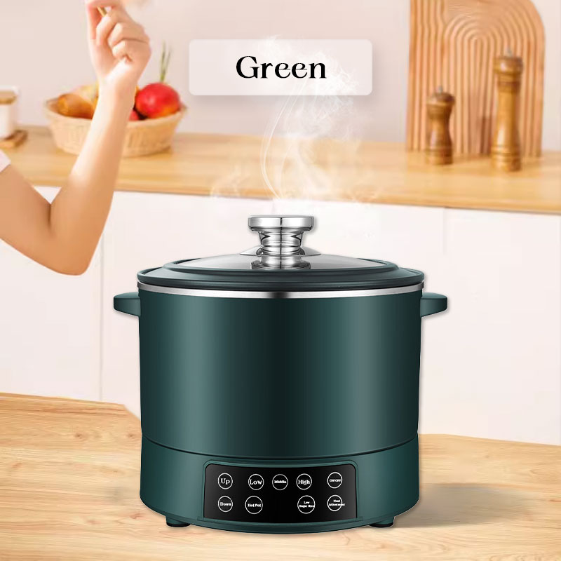 HotNest | Elektrische multifunctionele hotpot met stoommandje van 3 liter – koken, stomen en stoven met instelbare temperatuur