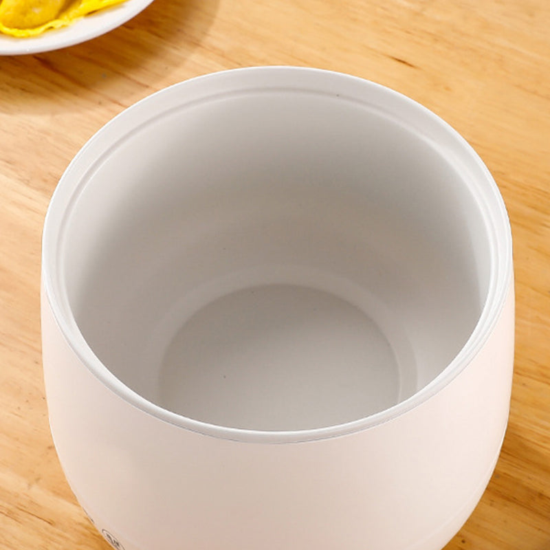 HotBask | Compacte mini-elektrische hotpot met stoompan – multifunctionele kookpan voor rijst, soep en hotpot, warmhoudfunctie en antiaanbaklaag