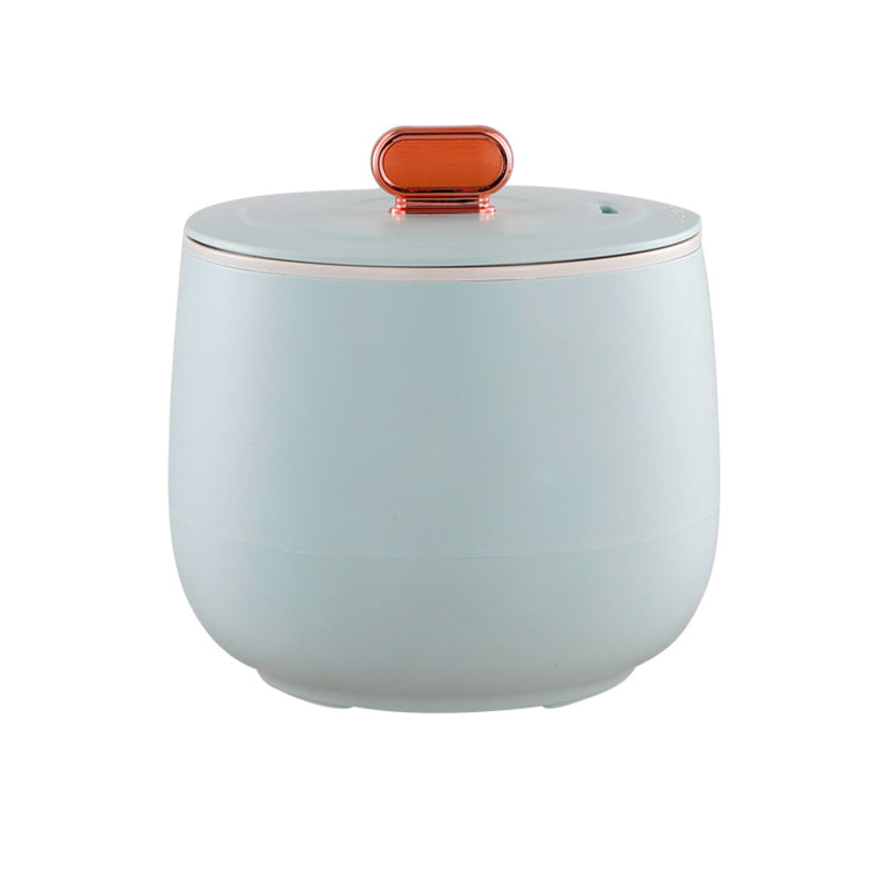 HotBask | Compacte mini-elektrische hotpot met stoompan – multifunctionele kookpan voor rijst, soep en hotpot, warmhoudfunctie en antiaanbaklaag