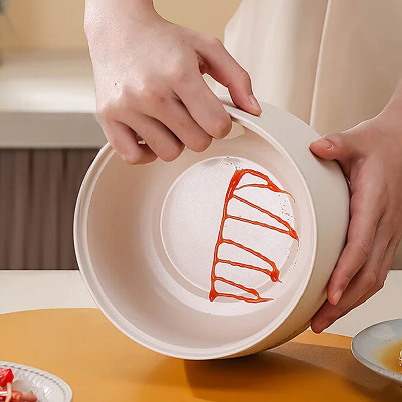 HeatLuxe | 1,6 liter mini-stoompan – Snelkokende elektrische kookplaat voor noedels, rijst en soepen