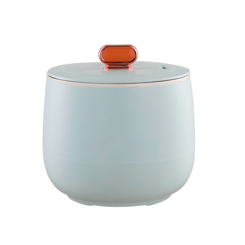HotBask | Compacte mini-elektrische hotpot met stoompan – multifunctionele kookpan voor rijst, soep en hotpot, warmhoudfunctie en antiaanbaklaag