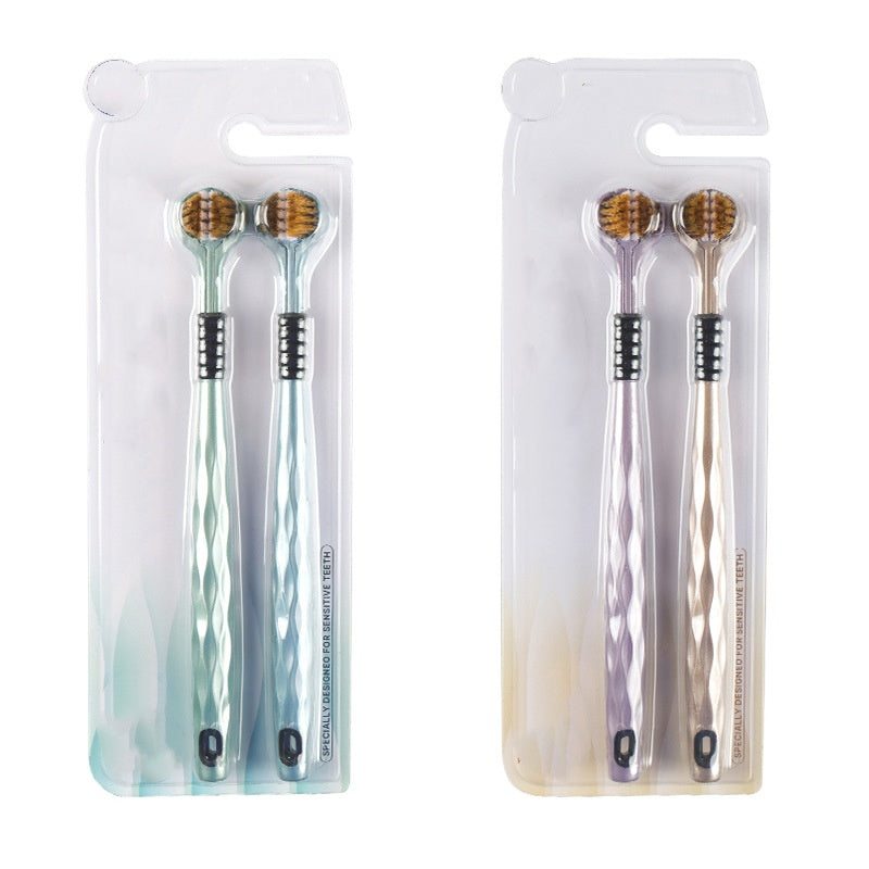 AngleDent | Drievoudige multi-angle tandenborstel voor grondige reiniging, verwijdering van tandplak