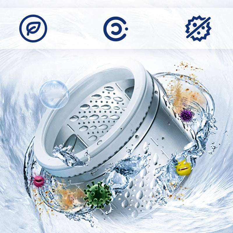 WashMate | Wasmachine reiniger – Diepe reiniging, geurverwijdering, kalkaanslag- en residuverwijderaar