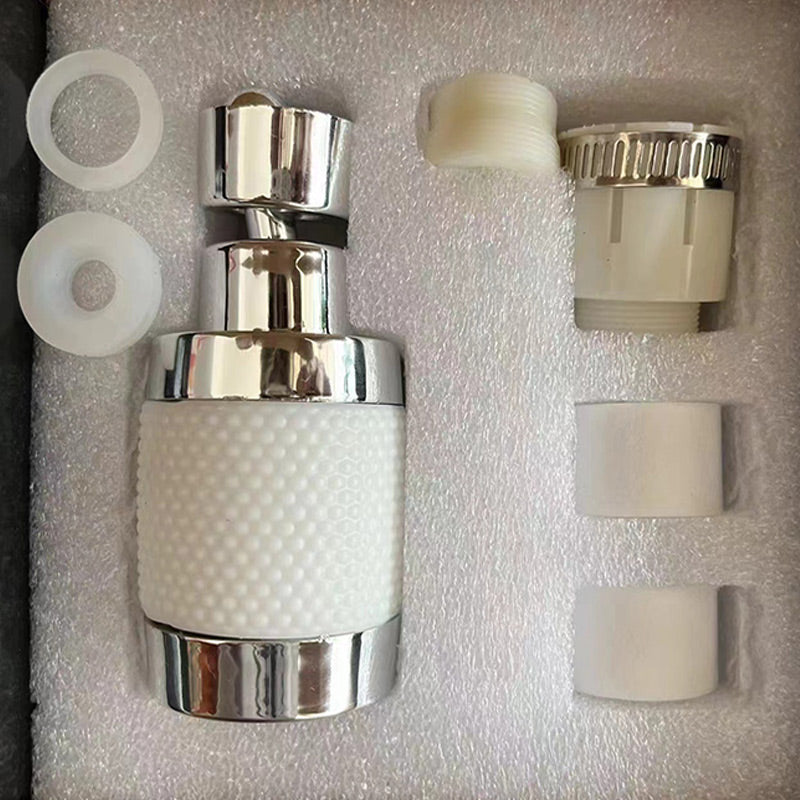 H2OBoost | 360° draaibare kraanfilterversterker – spatwaterdichte, waterbesparende keukenkraanopzetstuk