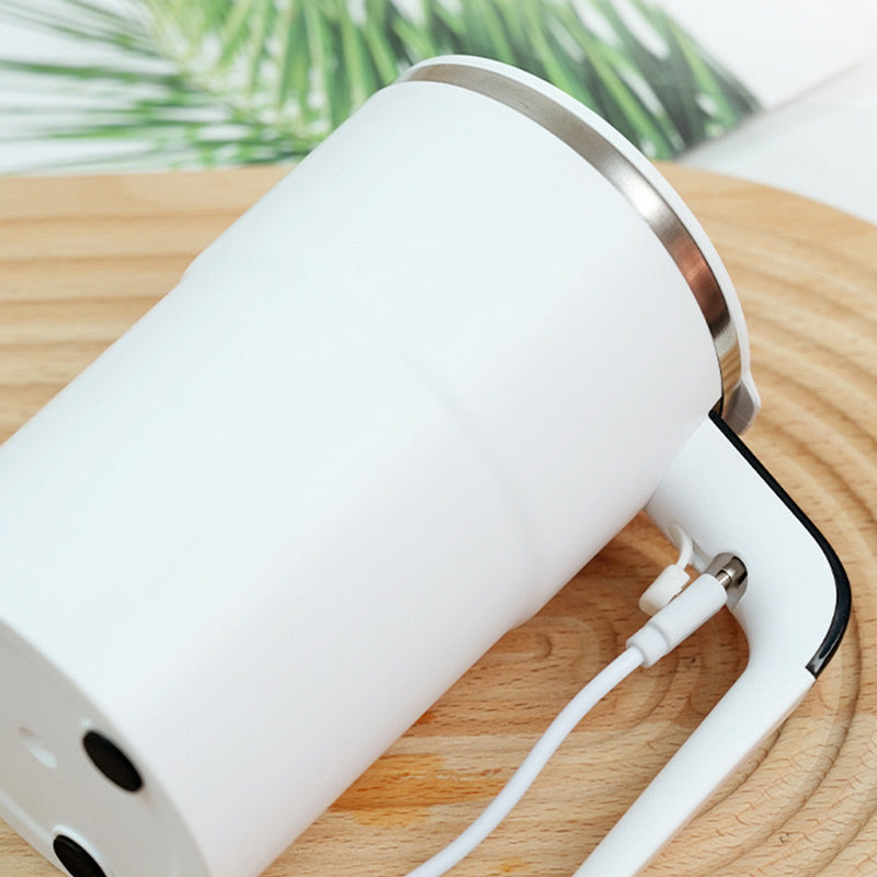 ThermaMix | Oplaadbare magnetische roerbeker met slim temperatuurdisplay en koeling – automatische mixbeker