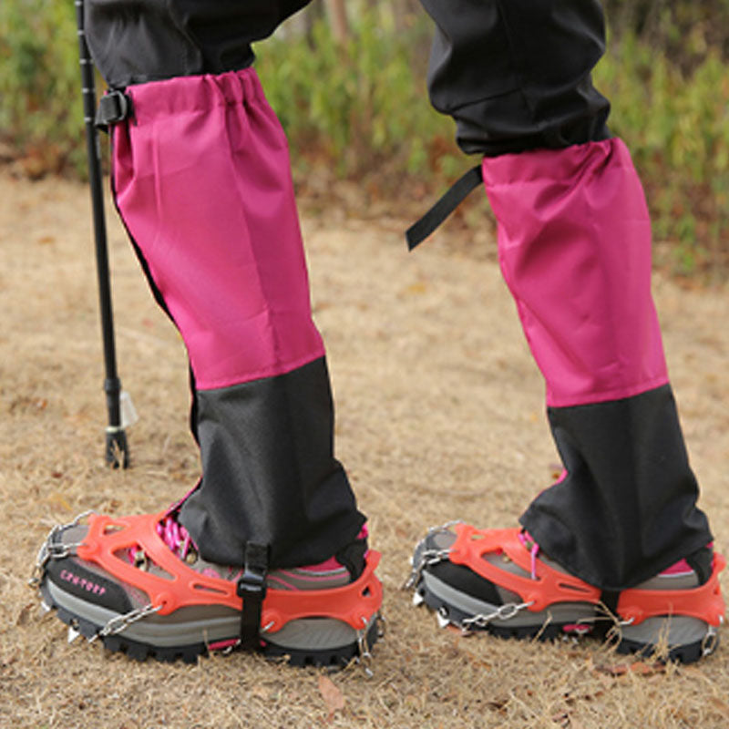 StepTrax | Laars- en schoen-tractiespikes – Antislipnoppen voor buitengebruik tijdens wandelen, sneeuw en ijs