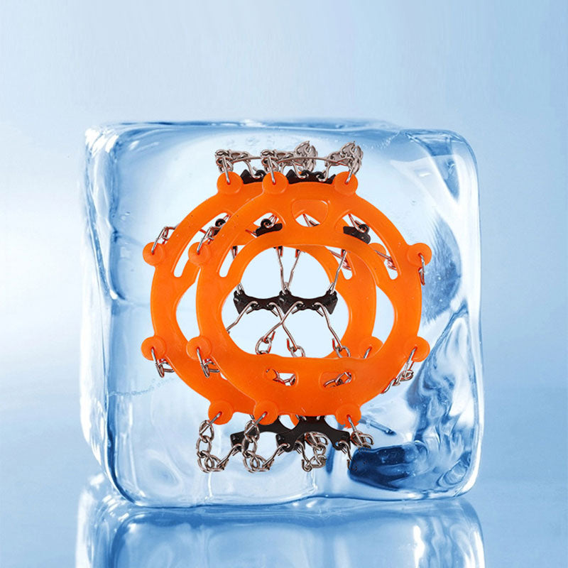 StepTrax | Laars- en schoen-tractiespikes – Antislipnoppen voor buitengebruik tijdens wandelen, sneeuw en ijs