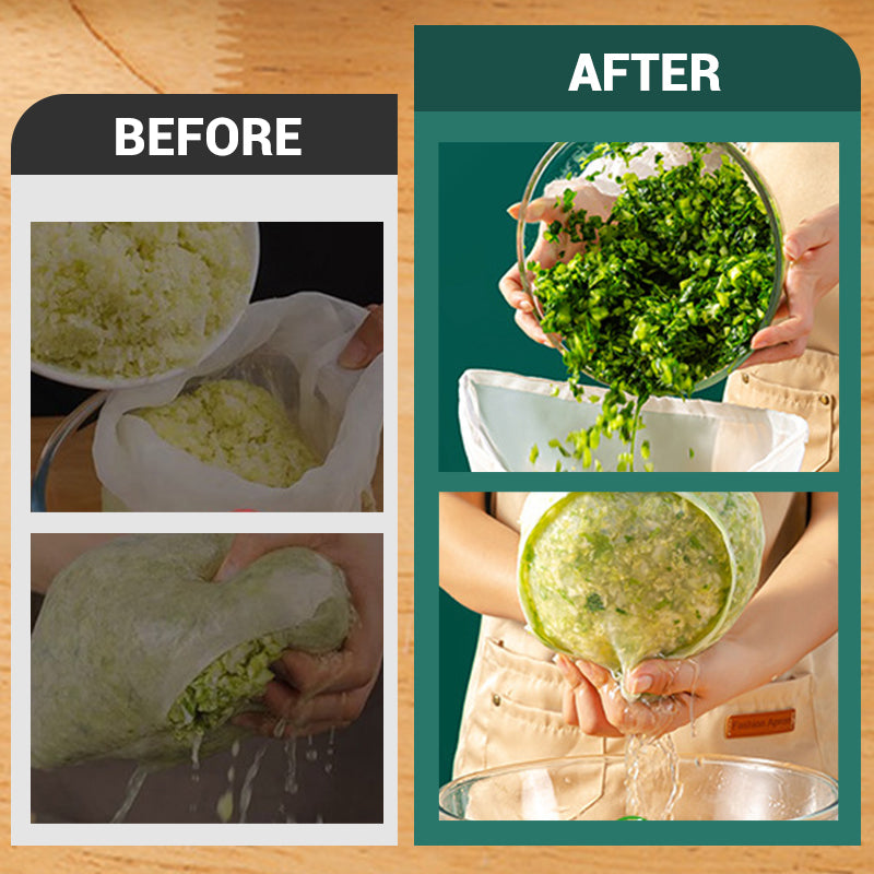 EcoStrain | Herbruikbaar notenmelkzakje – fijnmazig filter voor soja-, amandel- en havermelk