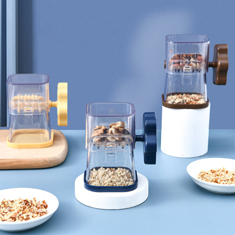 NutMill | Handmatige Notenmolen - Handzwengel Notenmolen voor Amandelen, Walnoten, Hazelnoten