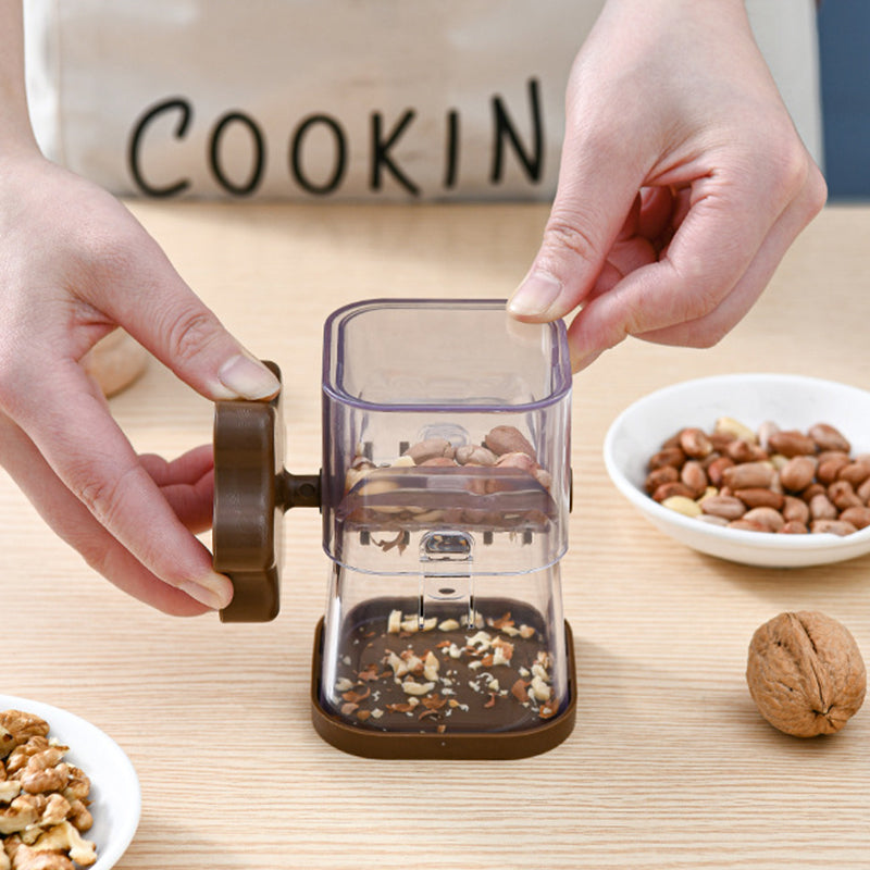 NutMill | Handmatige Notenmolen - Handzwengel Notenmolen voor Amandelen, Walnoten, Hazelnoten