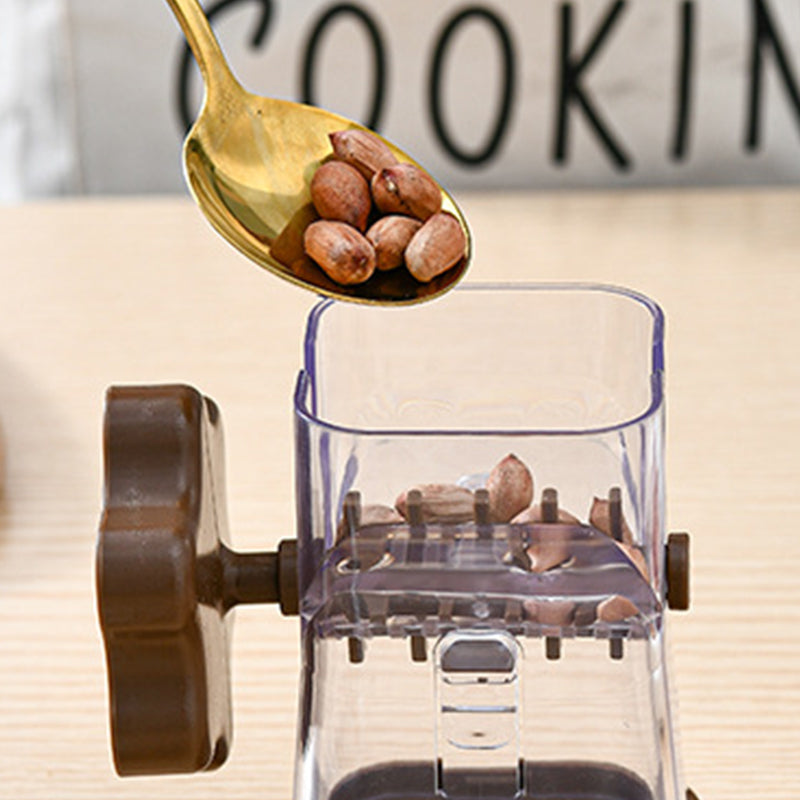 NutMill | Handmatige Notenmolen - Handzwengel Notenmolen voor Amandelen, Walnoten, Hazelnoten