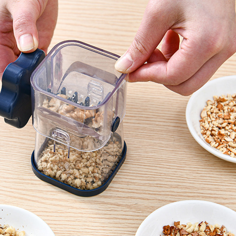 NutMill | Handmatige Notenmolen - Handzwengel Notenmolen voor Amandelen, Walnoten, Hazelnoten