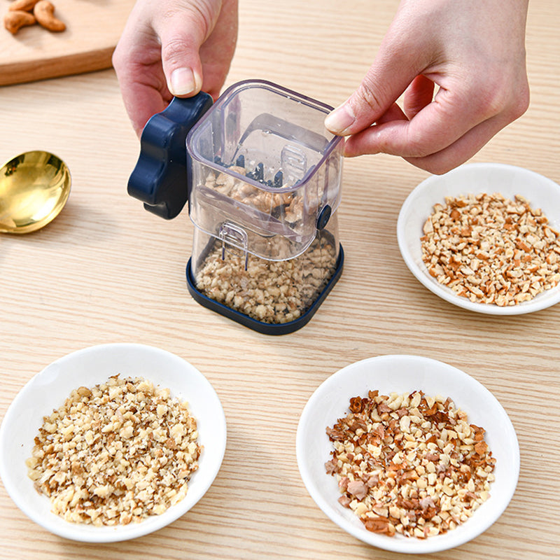 NutMill | Handmatige Notenmolen - Handzwengel Notenmolen voor Amandelen, Walnoten, Hazelnoten