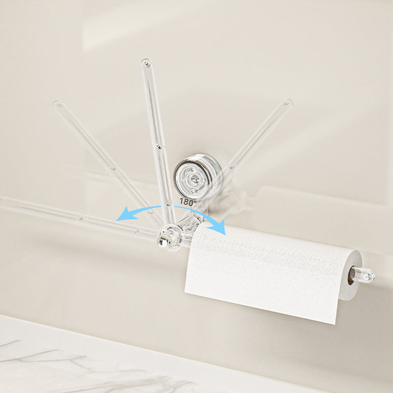 GripRoll | Houder voor toiletpapier met vacuümzuiging - zonder boren, 180° draaibaar, waterdichte badkamerhouder