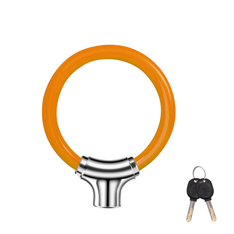 WheelLock | Compact draagbaar fietsslot – Lichtgewicht antidiefstal kabel voor veilig fietsen, gemakkelijk mee te nemen en duurzaam