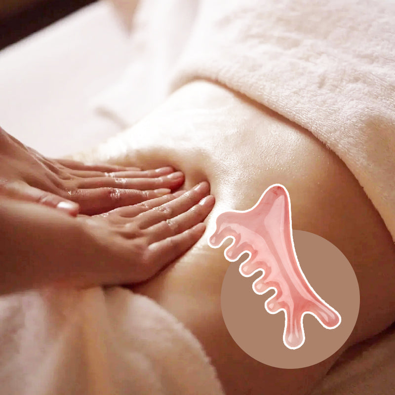 GuaComb | Hoofdhuid massagekam Gua Sha-tool voor haargroei, acupressuur en stimulatie van de bloedsomloop