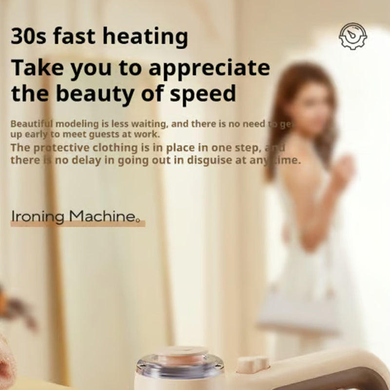 SteamEase | Compacte handheld kledingstomer – Snelle kreukverwijdering voor thuis, op reis en voor alle stoffen