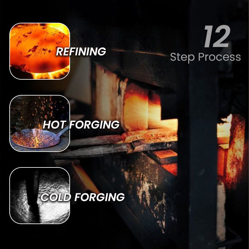 IronLoom | Zwaar uitgevoerde gietijzeren pan – geschikt voor oven en fornuis