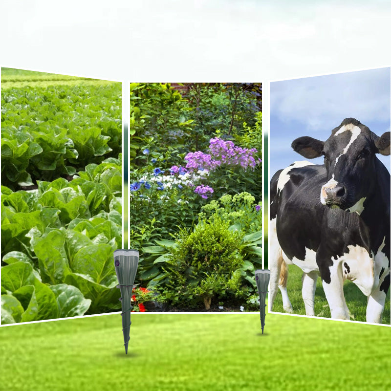 SolarBuzz | Zonne-energie molenverjager – Waterdichte ongediertebestrijding voor de tuin