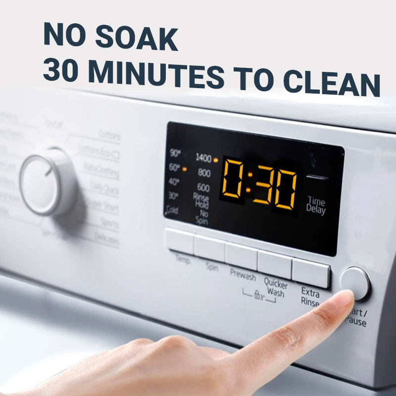 TubFresh | Wasmachine-trommelreiniger – Verwijdert geurtjes, kalkaanslag en resten voor voorladers