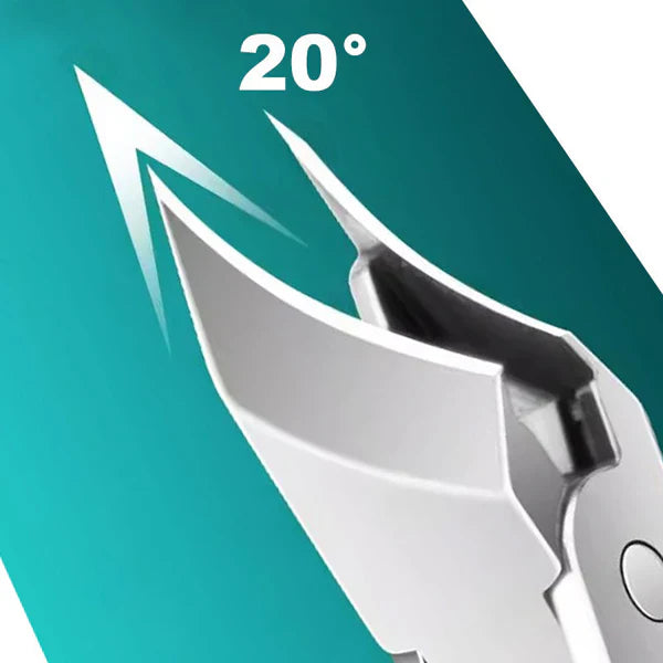 TactiTrim | Antislip nagelknipperset – afgeschuinde rand, precisie 3-delige manicureset