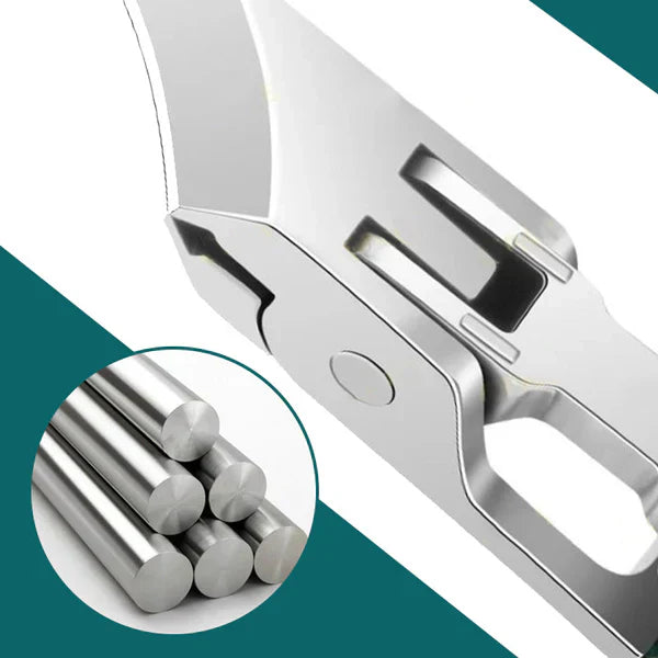 TactiTrim | Antislip nagelknipperset – afgeschuinde rand, precisie 3-delige manicureset