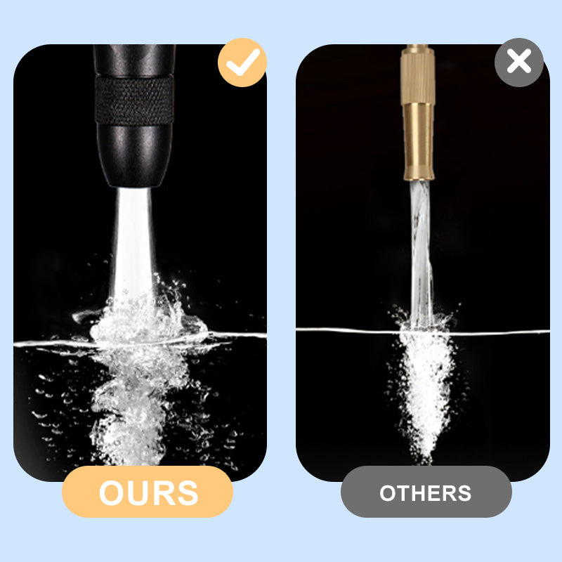 HydroSpear | Metalen lange staaf sproeikop voor tuin en terras